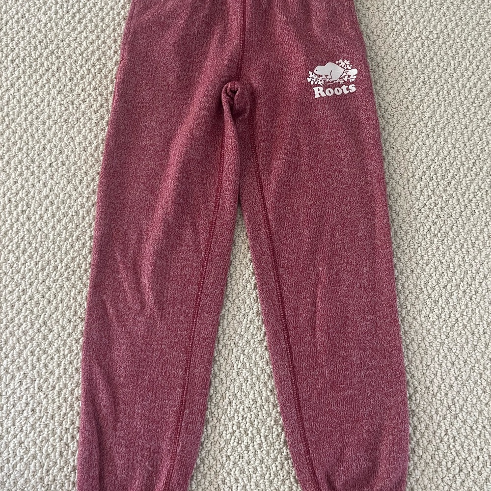 Roots Kids Pink Joggers